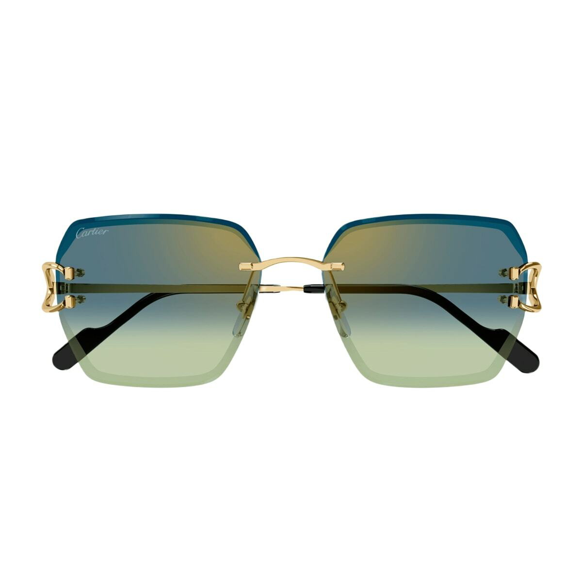 Cartier Eyewear Ct0333s003 Gold Gold Orange Cartier