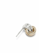 OUIE 14K Gold And Sterling Silver Keyring Single Earrings