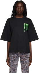 JW Anderson Black Slime T-Shirt