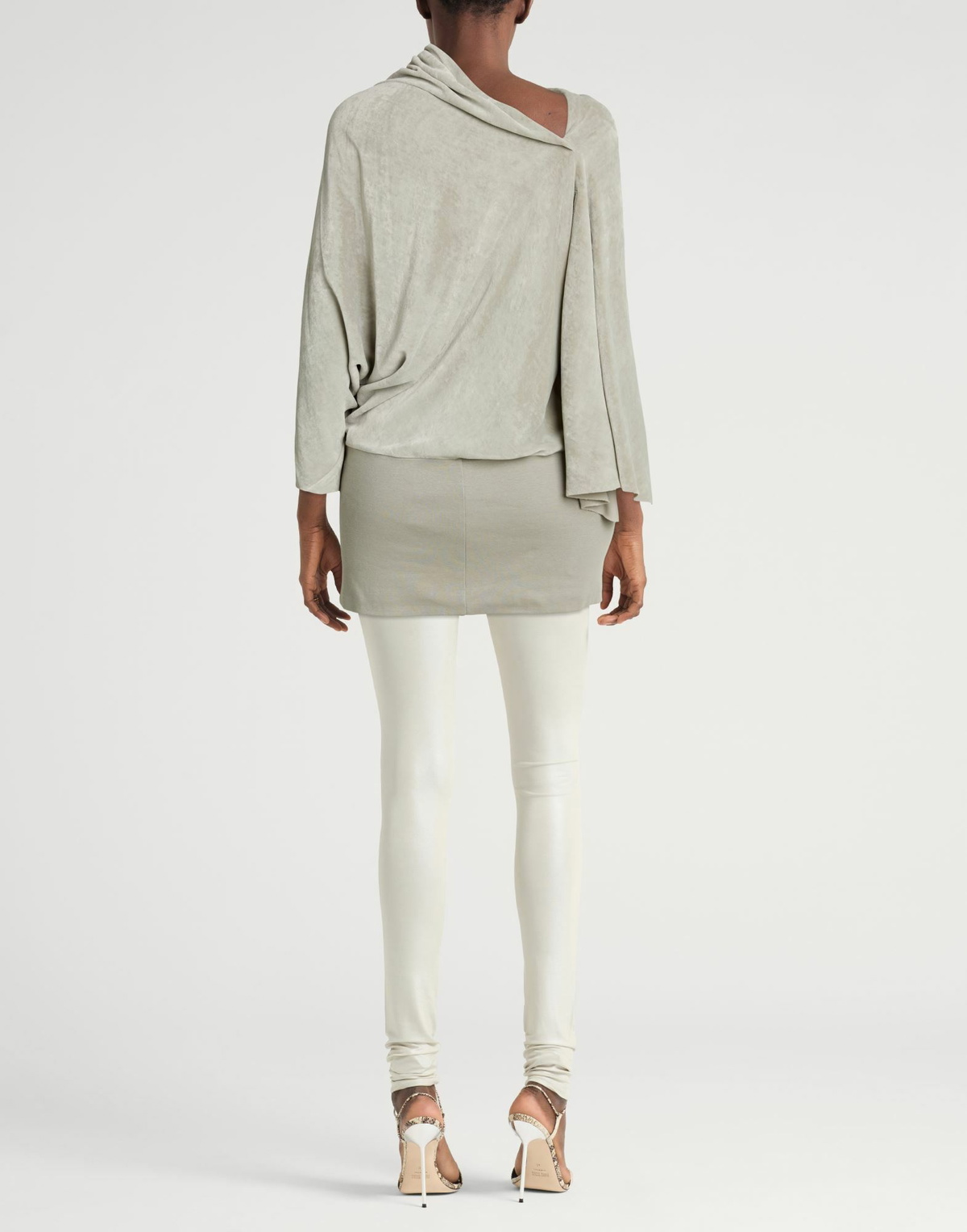 Rick Owens Womens Top in Grey