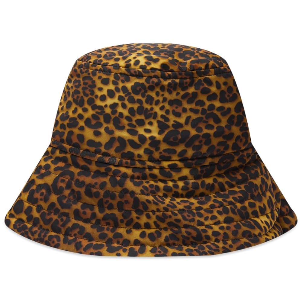 Photo: Dries Van Noten Men's Leopard Print Bucket Hat in Dessin A