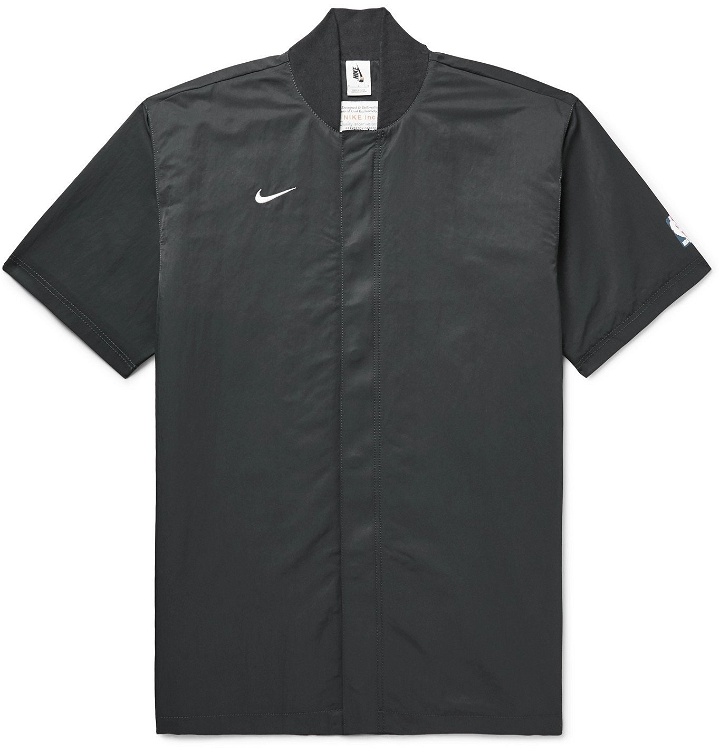 Photo: Nike - Fear of God NRG Oversized Nylon Overshirt - Gray
