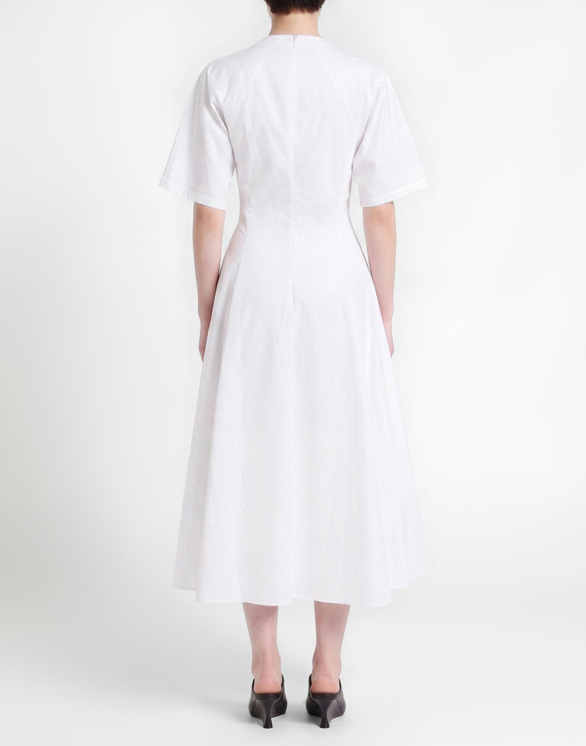 Alaïa Womens Midi dress in White