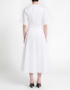 Alaïa Womens Midi dress in White