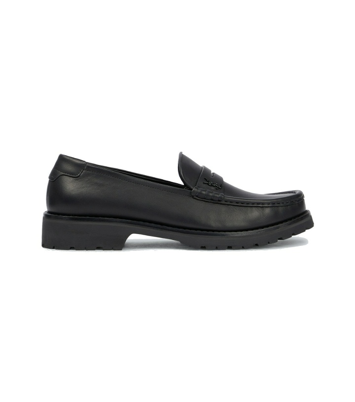 Photo: Saint Laurent - Le Monogram leather loafers