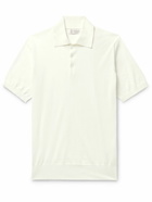 Brunello Cucinelli - Cotton Polo Shirt - White