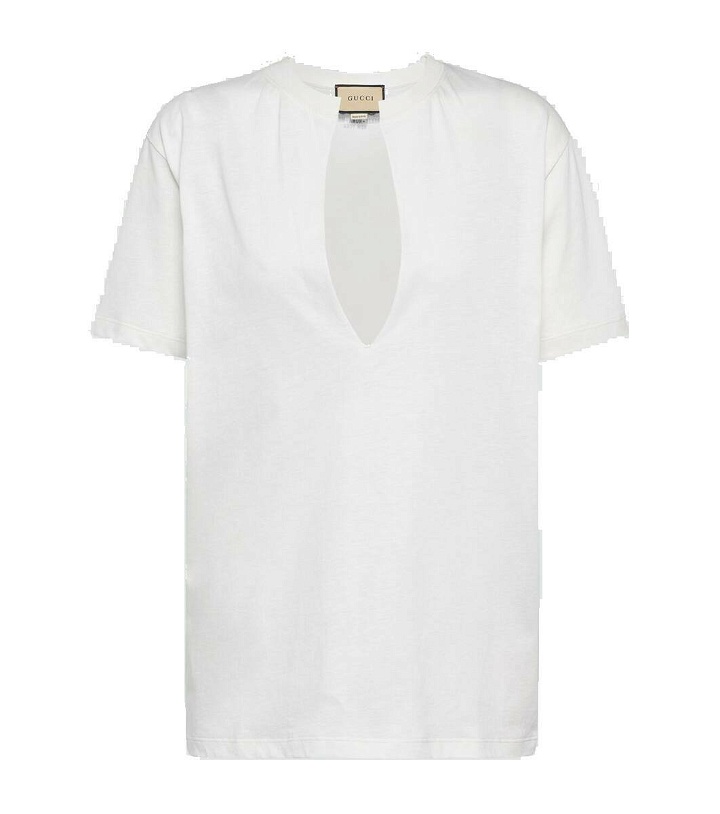 Photo: Gucci Cities cotton jersey T-shirt