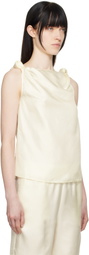 Loulou Studio Off-White Remy Tank Top