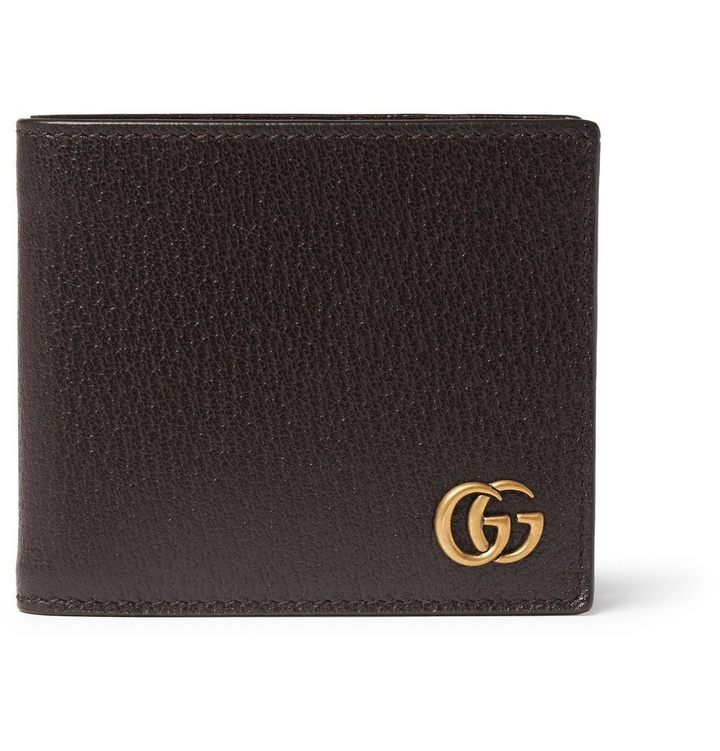 Photo: Gucci - Textured-Leather Billfold Wallet - Men - Brown