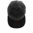 South2 West8 Men's S&T Embroidered Baseball Cap in Black