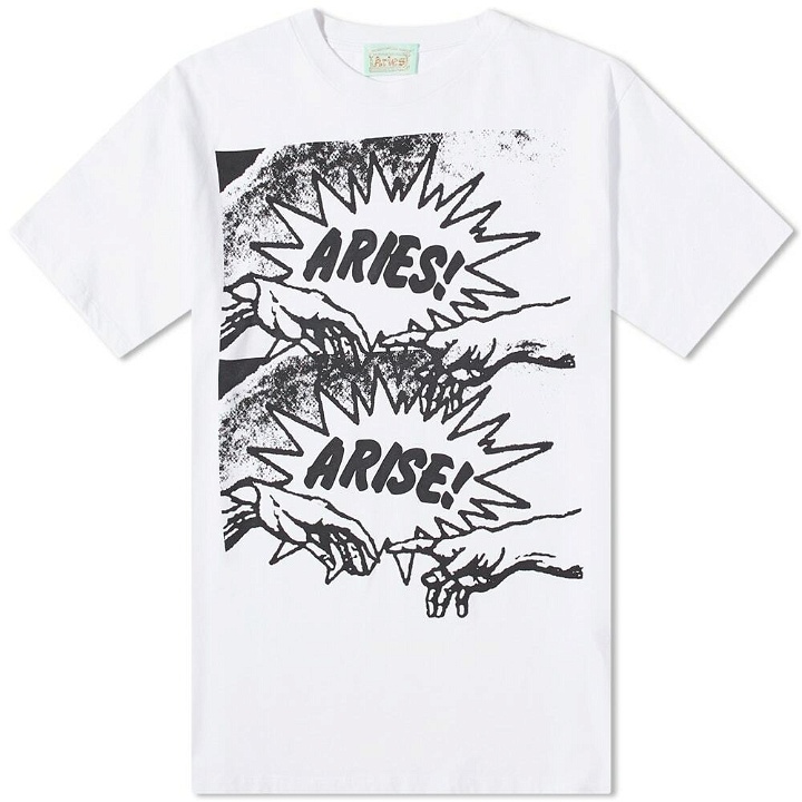 Photo: Aries Men's Connecting T-Shirt in White