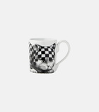 Fornasetti High Fidelity porcelain mug