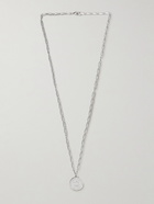 A.P.C. - Logo-Engraved Silver-Tone Necklace