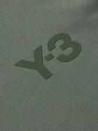 Y-3 - Logo-Print Cotton-Jersey T-Shirt - Green