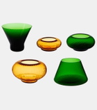 NasonMoretti Issey set of 5 Murano glass bowls