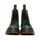 Dr. Martens Green Smooth 1460 Boots