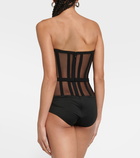 Mônot Bustier bodysuit