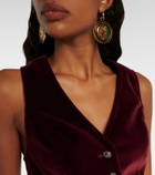 Etro Cotton velvet vest