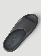 Logo Print Slides in Black