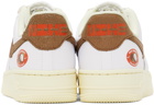 Nike White Air Force 1 '07 Coconut Low-Top Sneakers