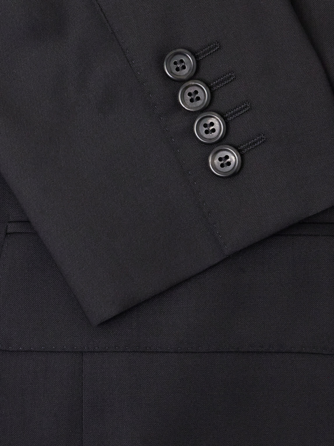Canali - Impeccabile Wool-Fresco Suit Jacket - Black