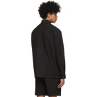 Kenzo Black Workwear Overshirt Jacket