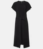 Proenza Schouler Julie draped crêpe midi dress