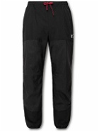 DISTRICT VISION - Zanzie Tapered Logo-Print Recycled-Shell Track Pants - Black