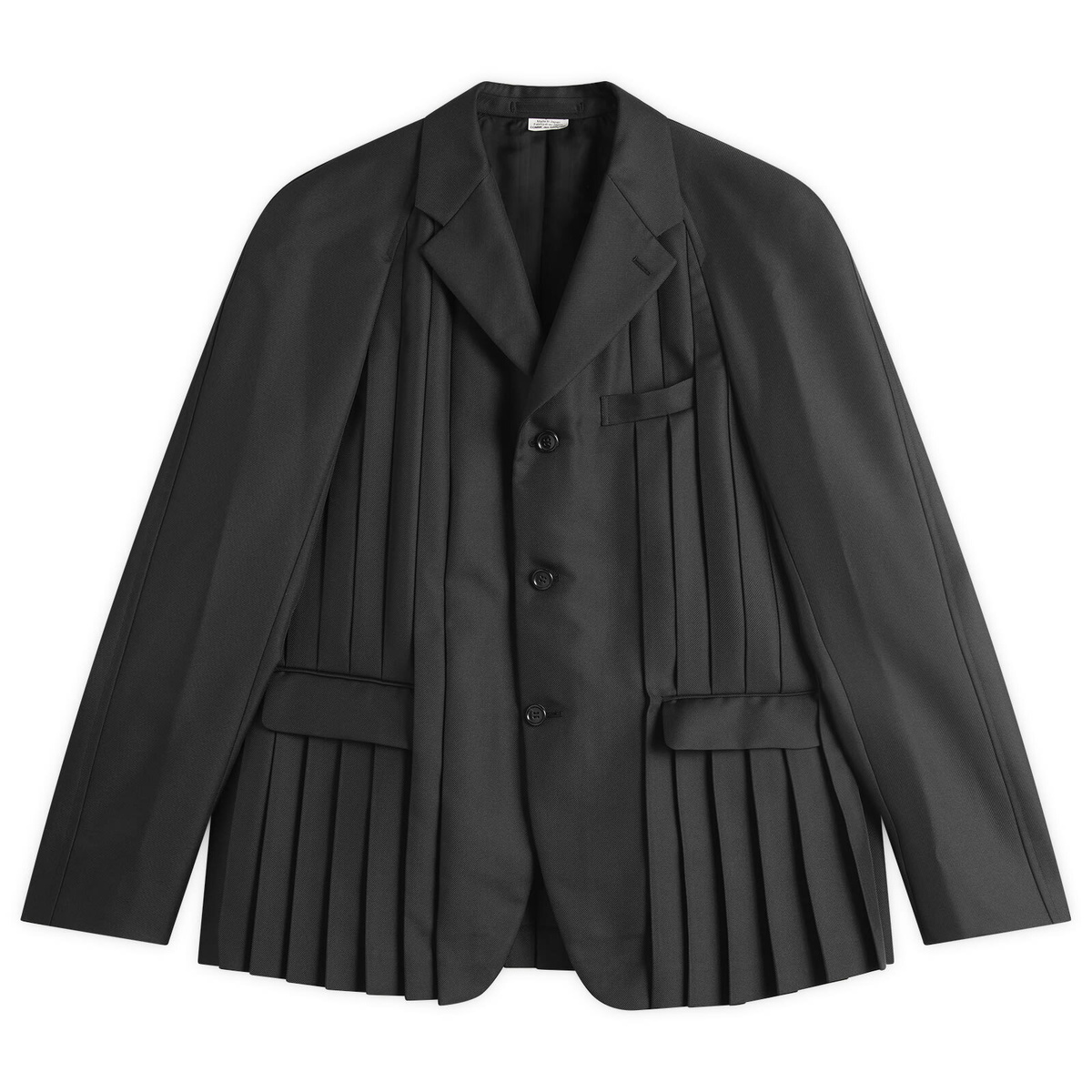 Comme des Garçons Homme Plus Men's Pleated Single Breasted
