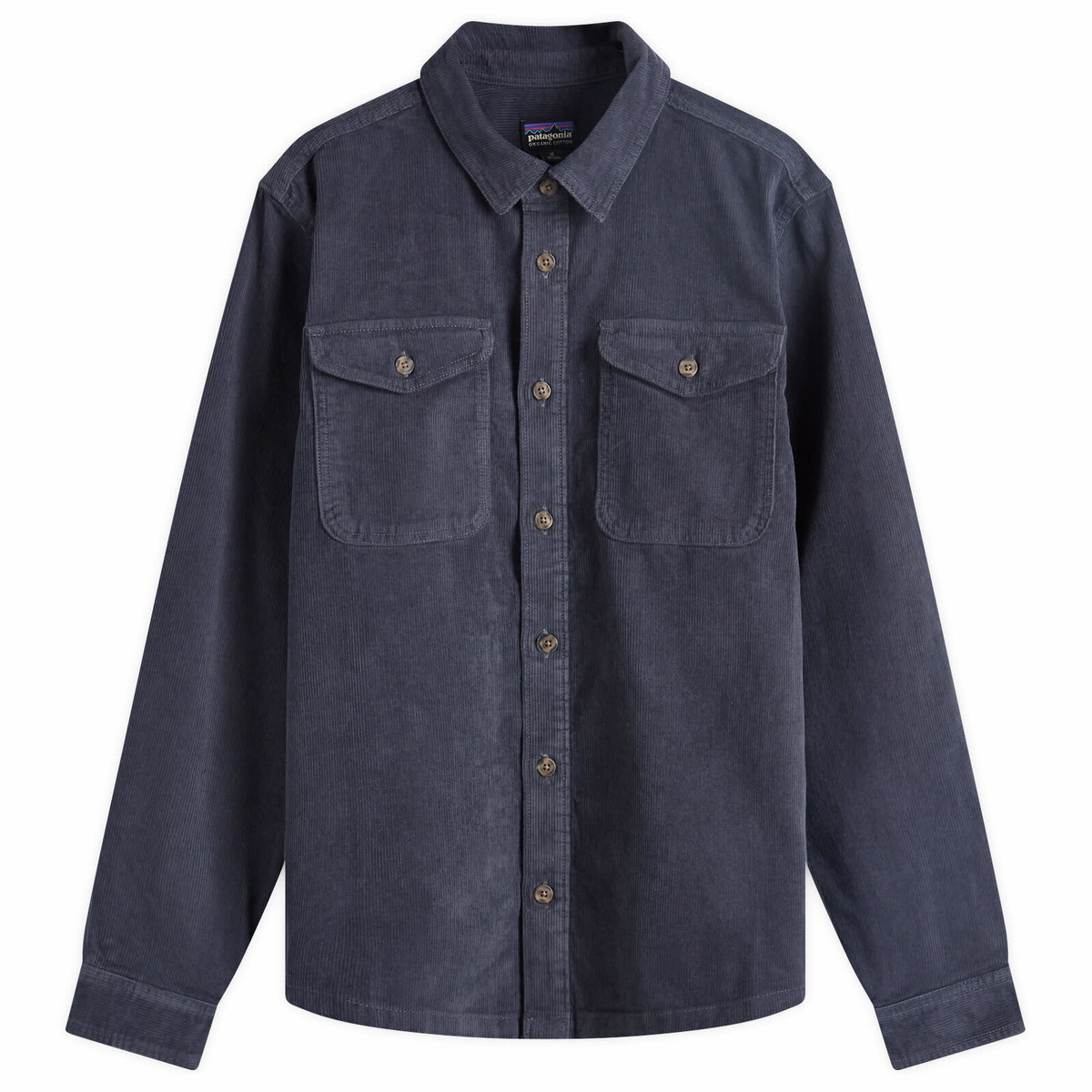 Patagonia Men's Corduroy Overshirt in Smolder Blue