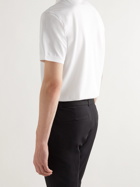 Bogner - Timo Logo-Print Cotton-Blend Piqué Golf Polo Shirt - White