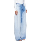 Diesel Blue Relaxed High Waist 1987 D-Khelz Jeans