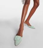 Manolo Blahnik Maysale 50 suede mules