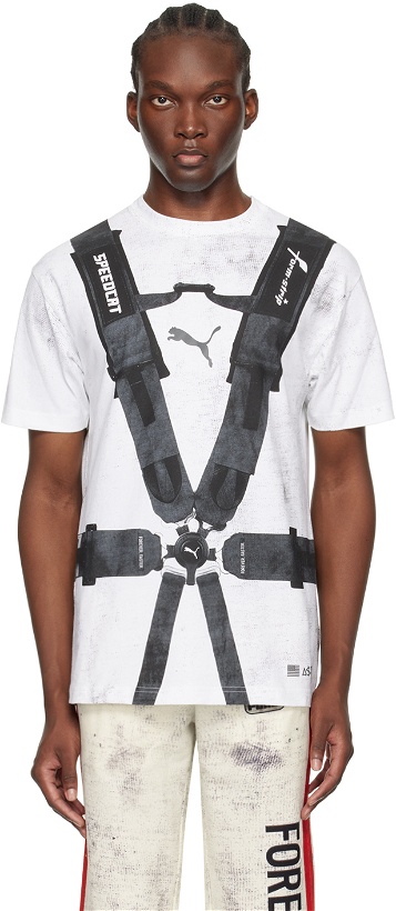 Photo: PUMA White A$AP Rocky Edition T-Shirt