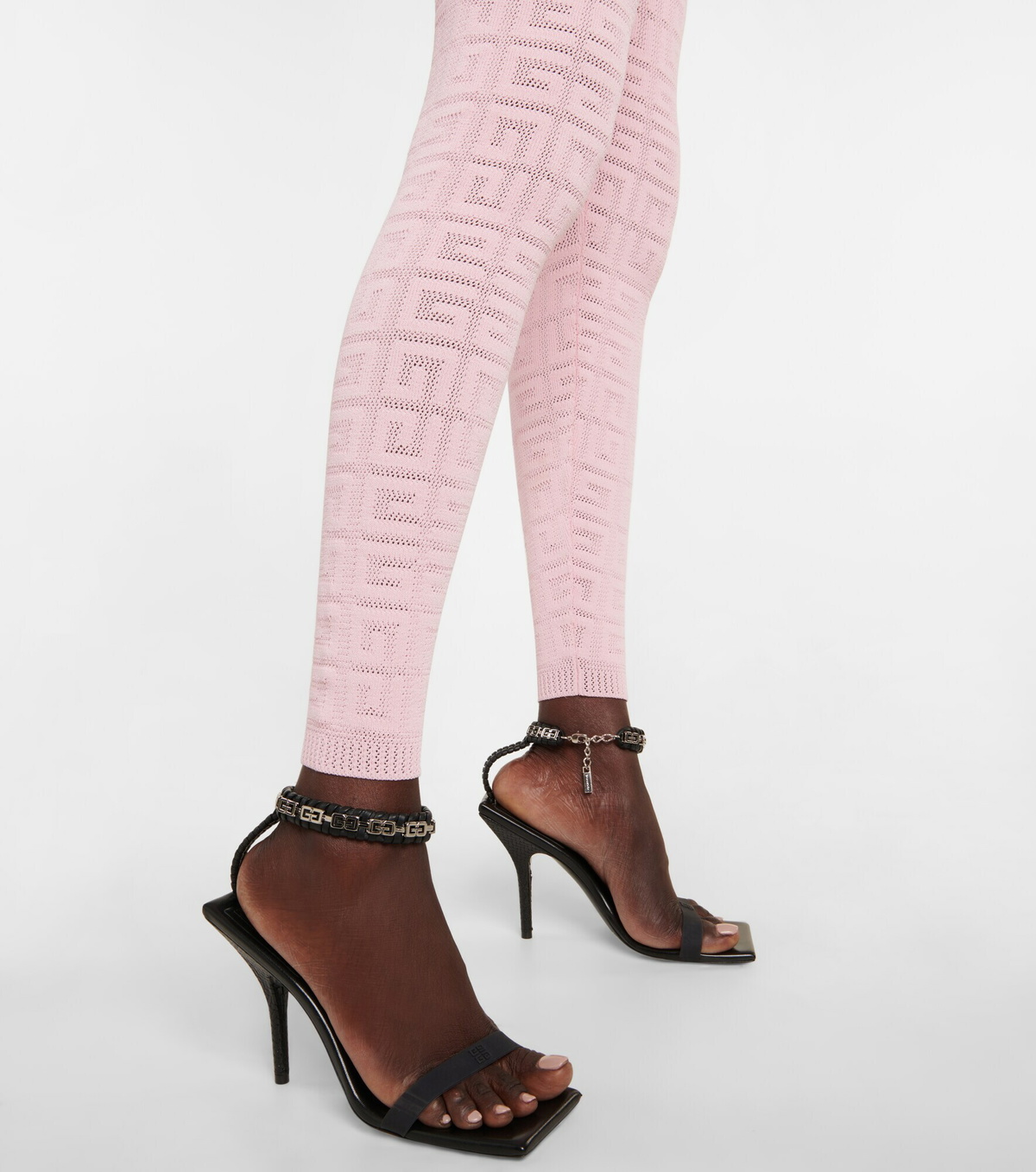 Givenchy - 4G jacquard-knit leggings