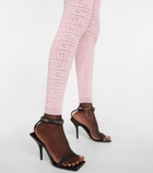 Givenchy - 4G jacquard-knit leggings