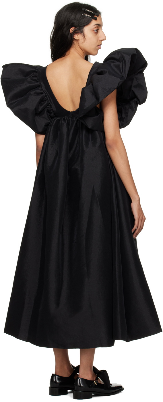 Kika Vargas Black Adriana Maxi Dress Kika Vargas