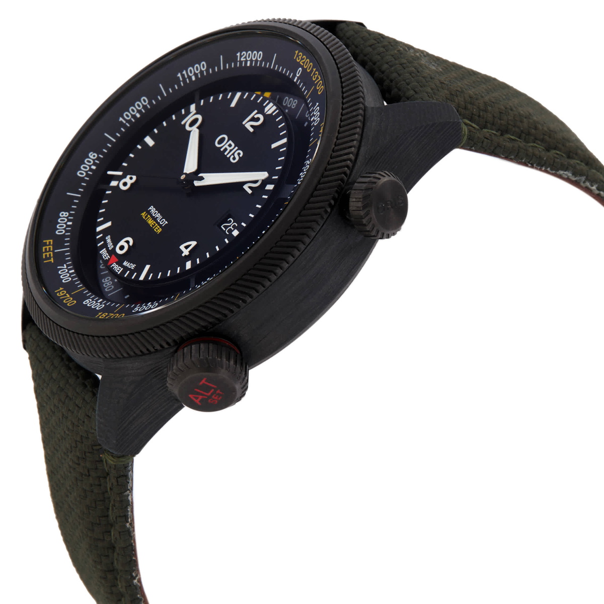 Oris Oris Big Crown ProPilot Automatic Black Dial Mens Watch 01 793 7775 8734-Set