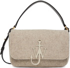 JW Anderson Gray Midi Anchor Shoulder Bag