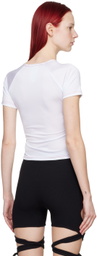 Sinead Gorey White Raglan Sleeve T-Shirt