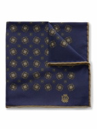 Dunhill - Printed Mulberry Silk-Twill Pocket Square
