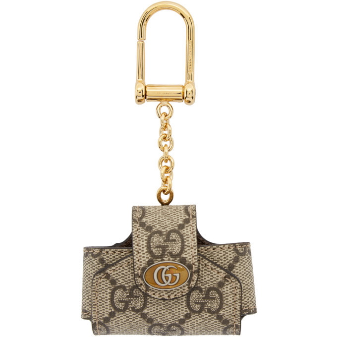 Gucci Green/Red Canvas GG Web Lanyard Key Chain Gucci | The Luxury Closet