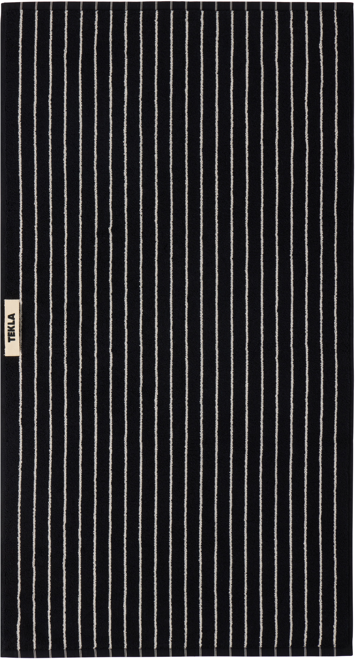 Tekla Black Striped Towel Set, 3 pcs