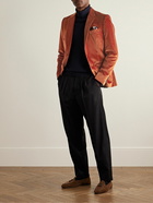 Paul Smith - Cotton-Velvet Blazer - Orange