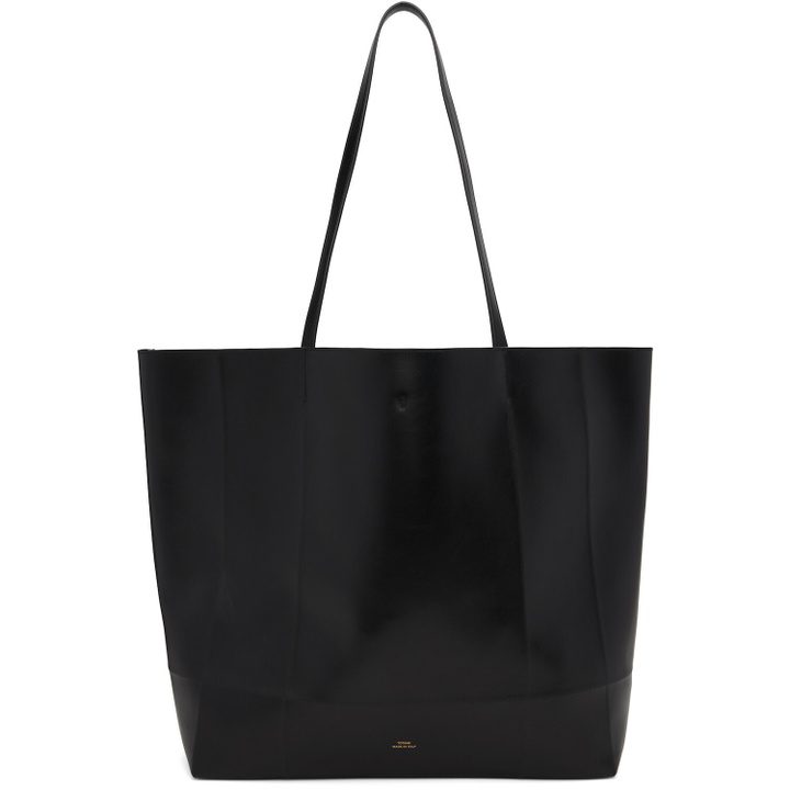 Photo: TOTEME Black Roam Leather Tote