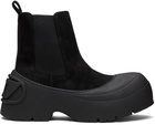 Diesel Black D-Donald Beatle Chelsea Boots