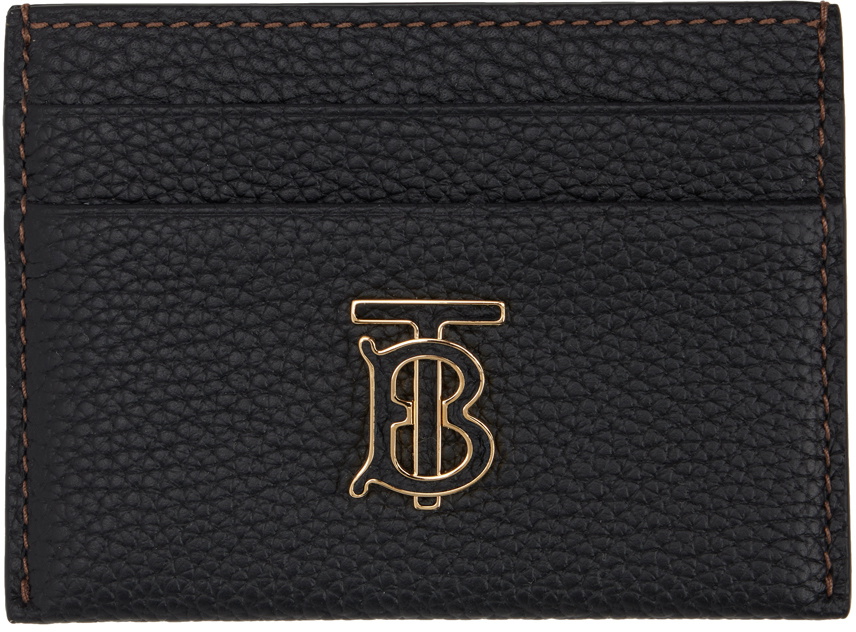 Burberry Tb Leather Card Holder - ShopStyle
