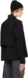 JiyongKim Black Layered Jacket
