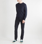 TOM FORD - Cotton and Silk-Blend Sweater - Blue