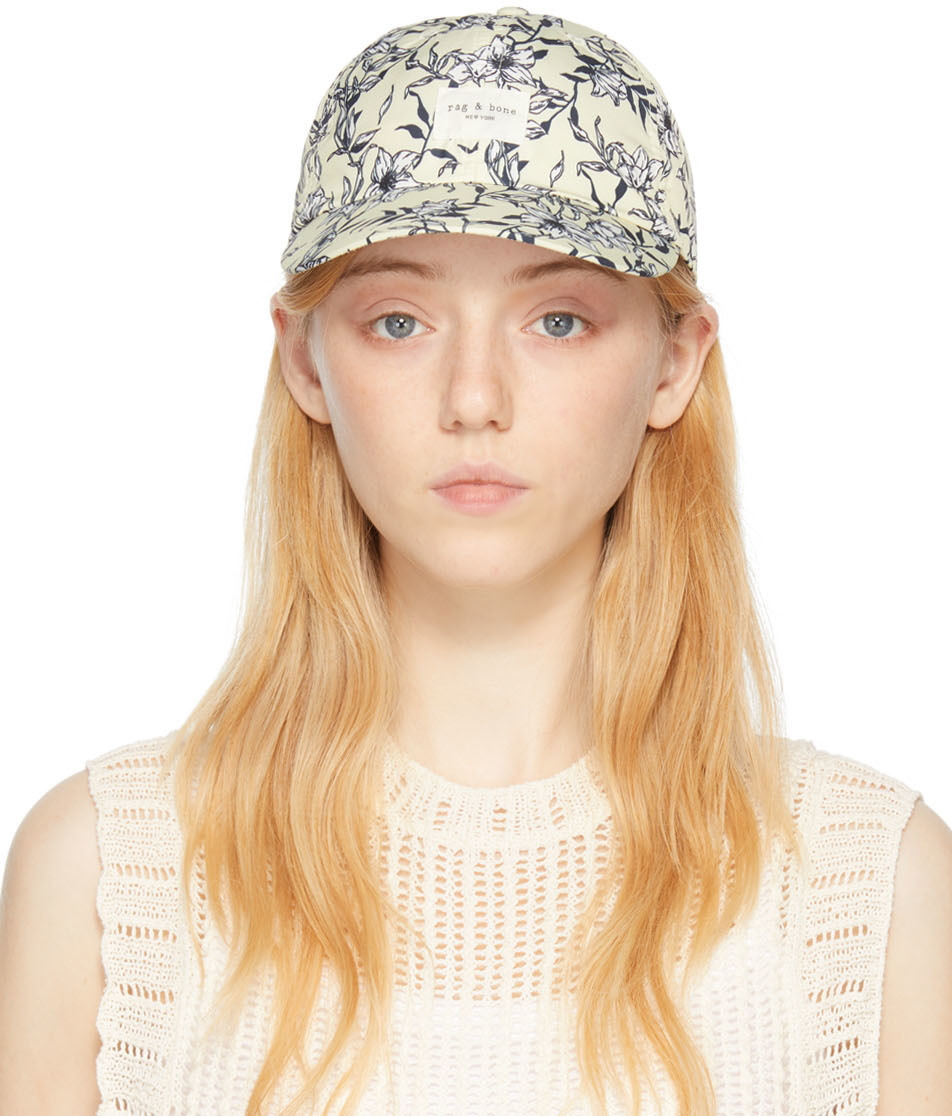 rag & bone Addison Graphic Print Baseball Cap